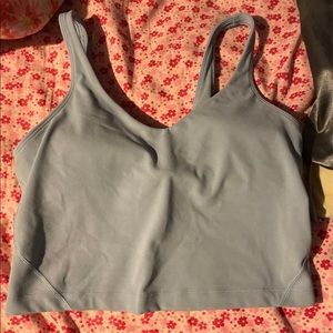 lululemon Align Tank Chambray Size 6 EUC